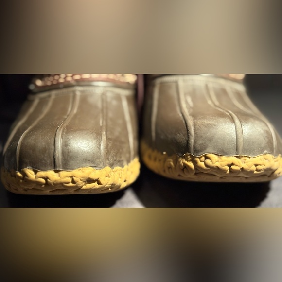 L.L. Bean Women's Bean Boots, 10" Shearling-Lined, Brown/Brown - Picture 7 of 16